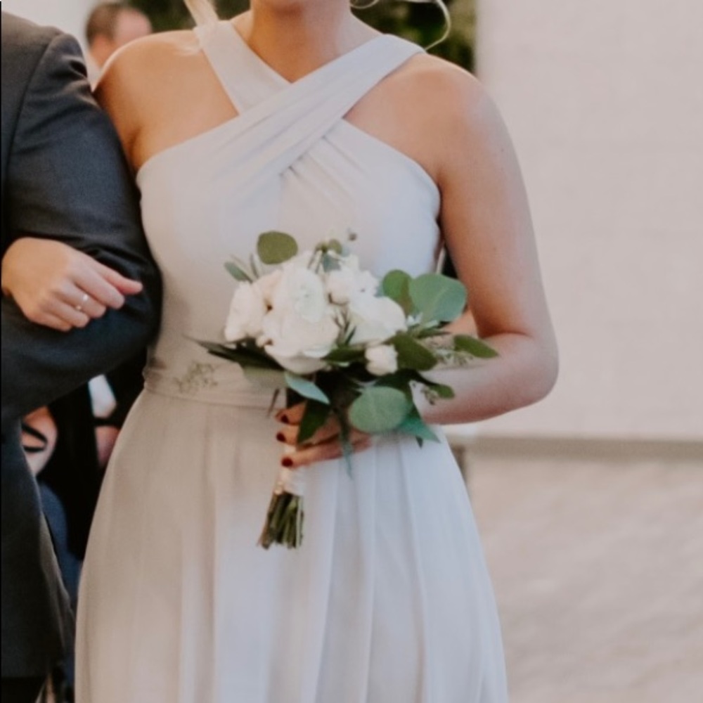 Bari Jay long bridesmaid dress, size 8